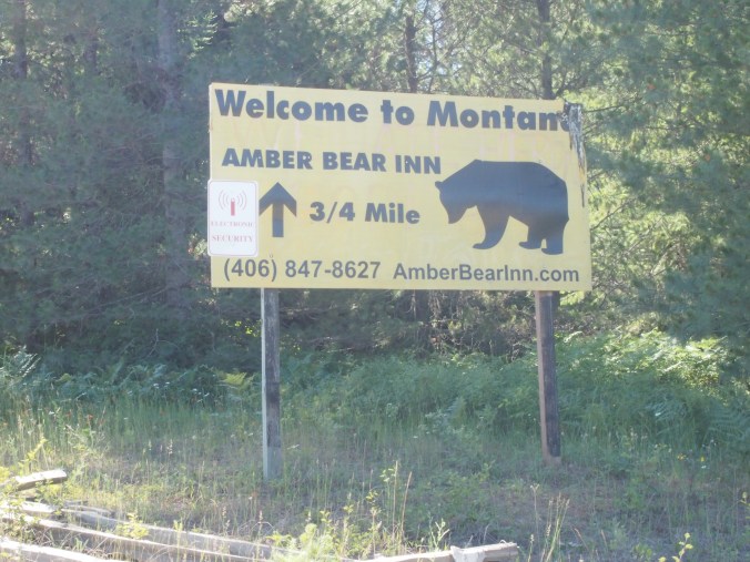 No official welcome from Montana, but at least the Inn was happy we arrived!